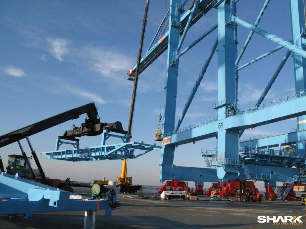 Shark Co constructie tbv havenkraan 249